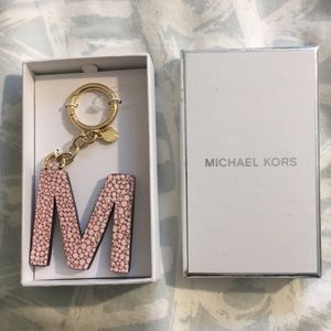 Michael Kors M Initial Keychain
